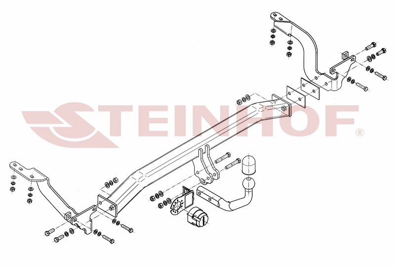 Vlečna kljuka Peugeot 5008 - od 09/2009 do 2017